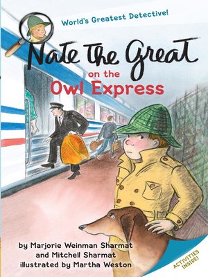 cover image of Nate the Great on the Owl Express